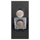 1966,1976 Kennedy Half Dollar Coins