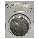 1786 Mexico 1 Real Coin