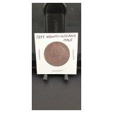 1888 New Foundland Half Dollar Coin