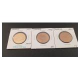 3- Canadian Loonie One Dollar Coins