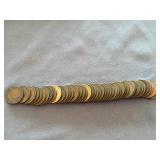 Canadian Penny Assortment in plastic roll