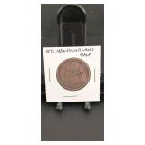 1876 New Foundland Half Dollar Coin