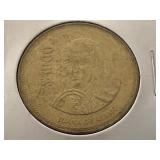 1991 Mexican 1000 Peso Coin