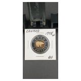 1998-W Canadian Toonie $2 Coin  BU