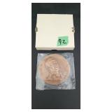 John Wayne Bronze Commemorative 3ï¿½ Medallion NIP