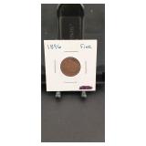 1896 Indian Head Cent Coin