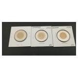 3- Canadian Toonie $2 Coins