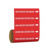 Pipe Marker, Fire Protection Water, 30