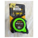Komelon Self Lock Tape Measure 1ï¿½x25ï¿½
