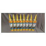 8 tubes of sikaflex textured sealant