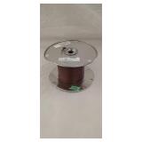 Spool of 14 gauge coated copper wire