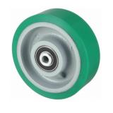 Caster Wheel: 6 in Wheel Dia., 2 in Wheel Wd,