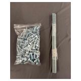 100- Zinc Plated M10 , 25mm long