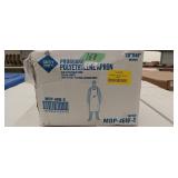 Proguard polyethylene apron bib style white