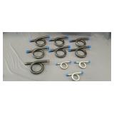 Pressure gauge siphons 1/2' and 1/4'