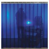STEINER Welding Strip Curtain: PVC, 8' Ht, 10' Wd