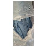 Package of blue shop rags