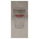 Earplug plastic dispenser 6' x 8' x 11'