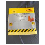 Condor disposable foam earplugs 200pair NRR 33