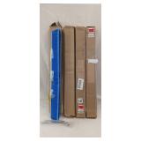 4-Tough guy Fine bristle 36' push broom heads