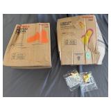 Ear plugs-2 boxes (damaged) , qty unknown