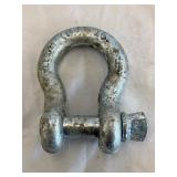 1 1/8ï¿½ galvanized screw pin anchor shackle
