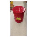 Justrite oily waste can model 09700