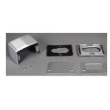 7- Wiremold 525J Walker Systems Single GFI Boxes