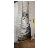 GRAINGER Urinal Screen with Block: