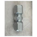 36-PARKER, 12 HBU-S, TUBE UNION 1/2' , STEEL,