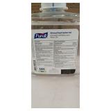 4- boxes Purell advanced hand sanitizer 40.5 oz