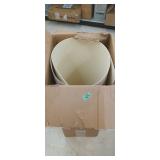 2 Vinyl wall coverings 48' x 96' ivory color