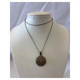 925 LA Pendant .75'  925 Italy Chain