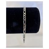 Silver Tone Link Bracelet