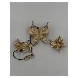 Vintage Crown Trifari Alfred Philippe Butterfly