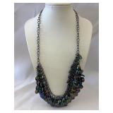 Iridescent Multi-Colored Aurora Borealis Crystal