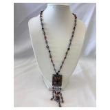 Vintage Multiple Colored Beaded Chain