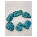 Faux Turquoise Stones