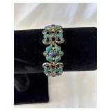 Vintage Napier Enamel Link Bracelet