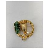 Flower Garden Brooch 1.75'