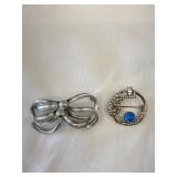 Two - Vintage Pins 1.25' - 2.25'