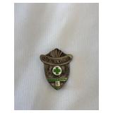 Sterling Silver Safety Council Award Pin .75'x1'