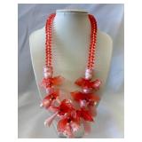 Vintage Bib Necklace with