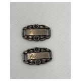 Vintage Sterling Silver 'Forget-Me-Not' Bracelet