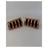 Pair of Rame Copper Tone Clips