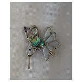 Alpaca Mexico Silver Hummingbird Brooch