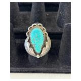 Vintage Native American Navajo Sterling Silver and