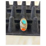 Vintage Native American Navajo sterling Silver