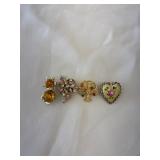 rhinestone Pin assortment .75' - 1'
