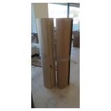 2 rolls of heat shield faced insulation with